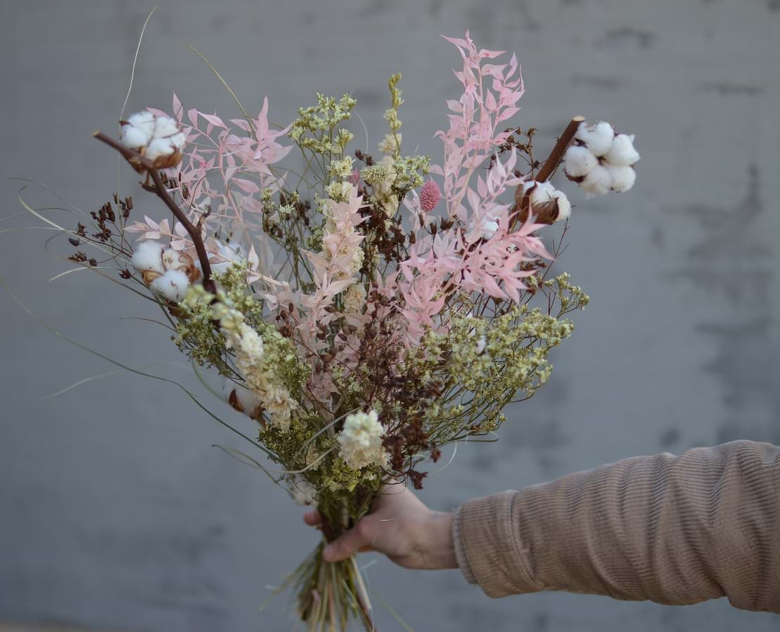 Handel i en blomsterbutik